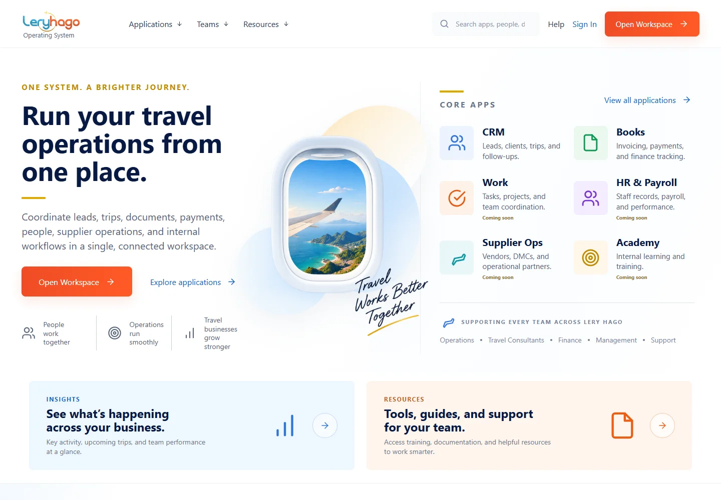 Lery Hago Operating System public homepage