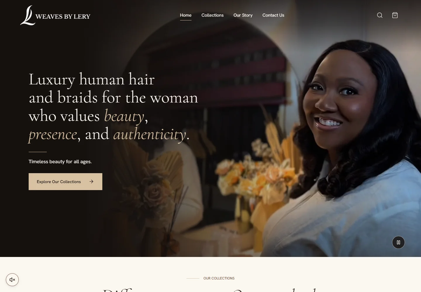 Weaves By Lery public website